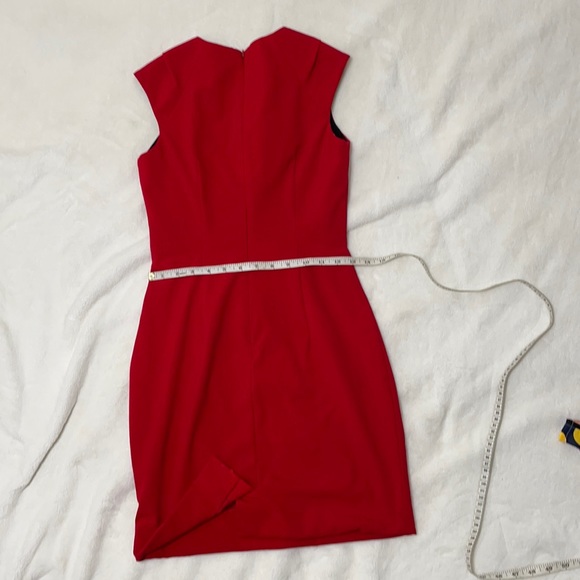 Red bodycon semi formal dress - Picture 2 of 4